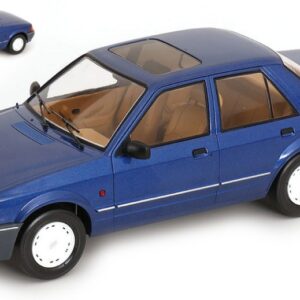 Modellino auto scala 1:18 FORD ORION MK II 1986 BLUE diecast modellismo statico