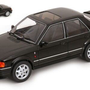 Modellino auto scala 1:18 FORD ORION MK II 1986 BLACK diecast modellismo statico