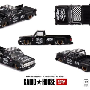 Modellino auto scala 1:64 CHEVROLET SILVERADO DUALLYHOT ROD V1 1980 modellismo