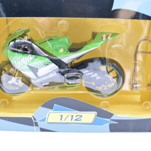 modellini moto scala 1:12 kawasaki ninja ZX-RR randy de puniet modellismo motorcycle bike
