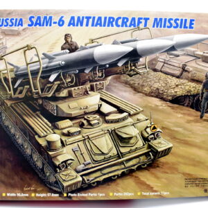 Modellino model kit montaggio carri armati tank RUSSIA SAM-6 ANTIAIRCRAFT MISSILE trumpeter scala 1:35 modellismo