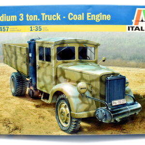 Modellino auto camion scala 1:35 MEDIUM 3 TON italeri model kit di montaggio da montare