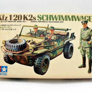 Modellino auto model kit montaggio KFZ 1/20 K2S SCHWIMMWAGEN tamiya scala 1:35 modellismo