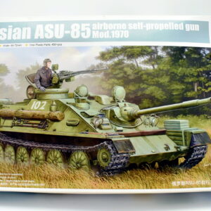 Modellino model kit montaggio carri armati tank RUSSIAN ASU-85 AIRBORNE trumpeter scala 1:35 modellismo
