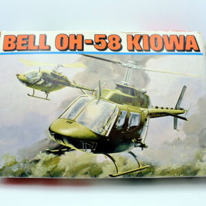 Modellino elicottero model kit montaggi BELL OH-58 kiowa scala 1:72 modellismo