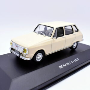 Modellino auto scala 1:43 Renault 6 diecast modellismo da collezione