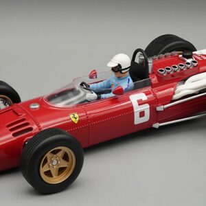 Modellino auto formula 1 F1 scala 1:18 Tecnomodel  FERRARI 312 F1 N.6 WINN.MONZA GP 1966 L.SCARFIOTTI CVETR.E PILOTA modellismo