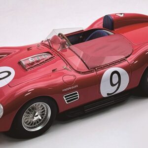Modellino auto scala 1:18 Tecnomodel FERRARI DINO 196 S N.9 2nd GOVERNOR'S TROPHY 1959 R.RODRIGUEZ modellismo