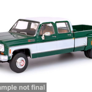 Modellino auto scala 1:64 Ixo GMC SIERRA GRANDE 3500 CREW CAB DUALLY 1973 modellismo statico