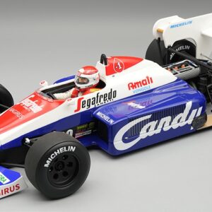Modellino auto formula 1 F1 scala 1:18 Tecnomodel  TOLEMAN TG 184 1984 PRACTICE ITALIAN GP PIERLUIGI MARTINI WDRIVER modellismo