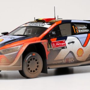 Modellino auto rally scala 1:18 Ixo Model HYUNDAI i20 N N.1 RALLY1 PORTUGAL 2025 NEUVILLE-WYDAEGHE modellismo