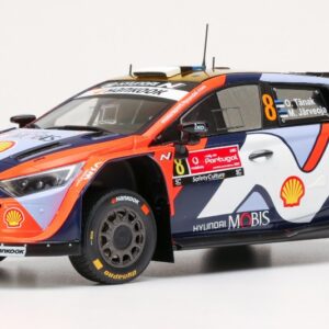 Modellino auto rally scala 1:18 Ixo Model HYUNDAI i20 N N.8 RALLY1 PORTUGAL 2025 TANAK-JARVEOJA modellismo