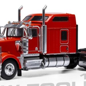 Modellino camion scala 1: Ixo Model KENWORTH W900 SLEEPER CAB 1990 RED 1:64 truck lorry modellismo statico