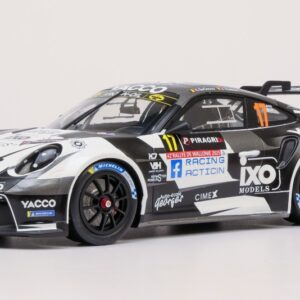 Modellino auto rally scala 1:18 Ixo Model PORSCHE 992 N.17 RALLY WALLONIEN 2025 DE CECCO-JEROME modellismo