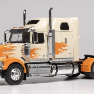 Modellino camion scala 1: Ixo Model WESTERN STAR 4900 2000 ORANGE truck lorry modellismo statico