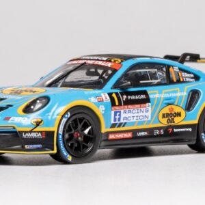 Modellino auto scala 1:43 Ixo PORSCHE 992 RALLY WALLONIEN 2025 diecast modellismo