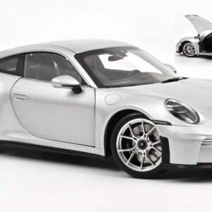 Modellino auto scala 1:18 Norev PORSCHE 911 GT3 SILVER diecast modellismo statico
