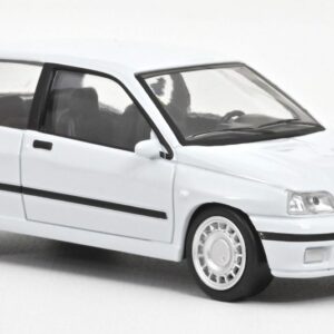 Modellino auto scala 1:43 Norev RENAULT CLIO 16S 1991 WHITE diecast modellismo statico