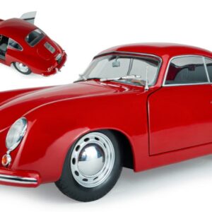 Modellino auto scala 1:18 Solido PORSCHE 356 PRE-A RED 1953 diecast modellismo statico