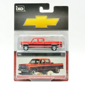 Modellino auto 1:64 Ixo CHEVROLET SCOTTSDALE K20 1979 RED modellismo collezione