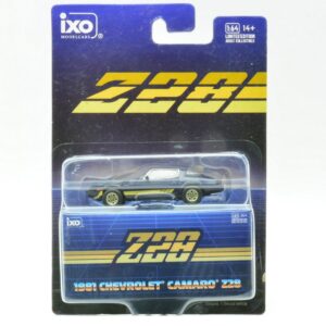 Modellino auto scala 1:64 Ixo CHEVROLET CAMARO Z 28 1981 BLUE modellismo collezione
