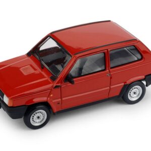 Modellino auto scala 1:43 Brumm FIAT PANDA 750L 1986 ROSSO CORSA diecast modellismo statico