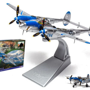 Modellino aerei Corgi Lockeed P38 Lightning VirginiaMarieMargaret 1:72 modellismo