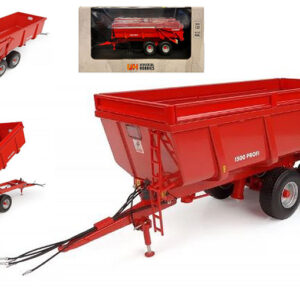 Modellino trattore scala 1:32 Universal Hobbies RIMORCHIO RIBALTABILE GILBERT 1500 PROFI TRAILER 1:32 modellismo
