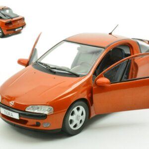 Modellino auto scala 1:24 OPEL TIGRA 1994 COPPER diecast modellismo statico