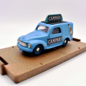 modellini auto furgone FIAT 500 C campari veicoli pubblicitari scala 1:43 brumm