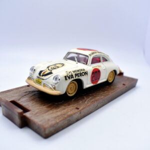 Modellino auto rally scala 1:43 porsche 356 Brumm diecast modellismo statico