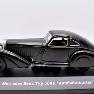 Modellino auto mercedes benz typ 500 K autobahnkurier scala 1:43 diecast modellismo statico ixo