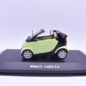 Modellino auto scala 1:43 smart cabrio diecast modellismo statico minichamps
