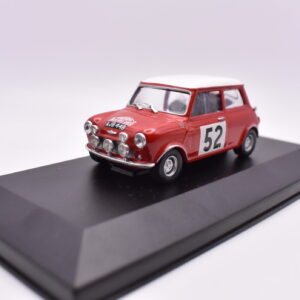 Modellino auto rally scala 1:43 mini cooper diecast modellismo statico