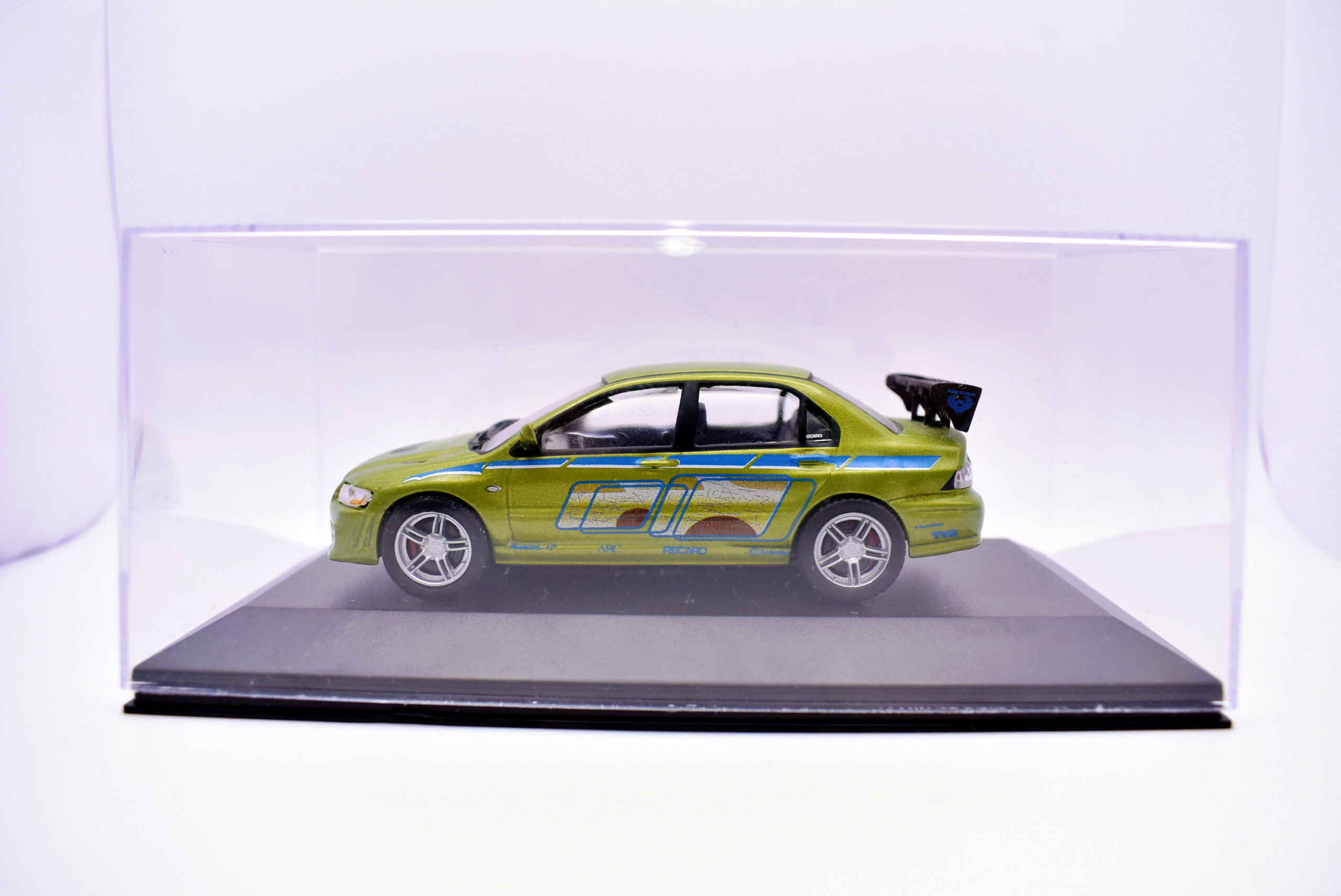 Modellino auto scala 1:43 mitsubishi lancer evo fast furious movie modellismo - Image 2