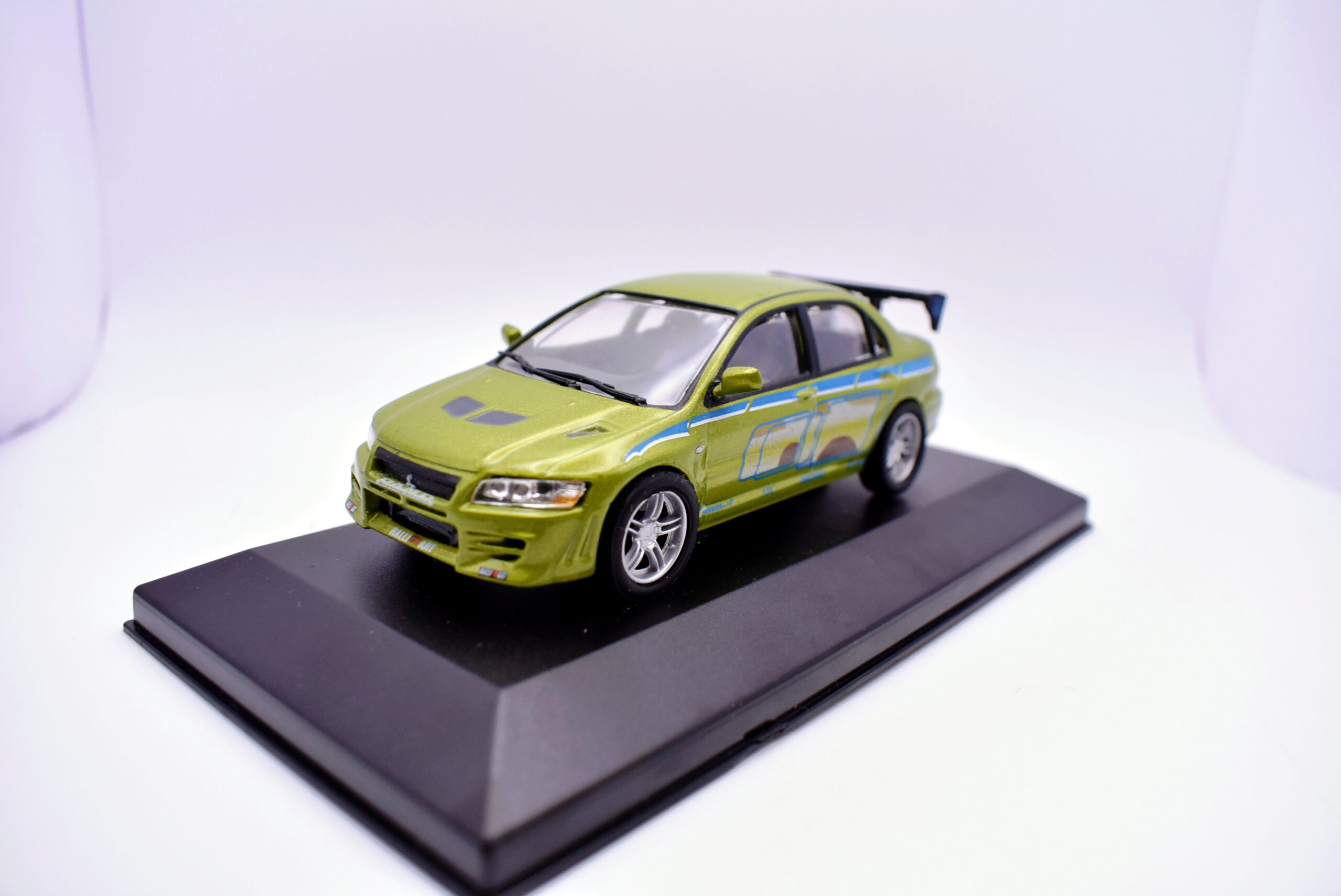 Modellino auto scala 1:43 mitsubishi lancer evo fast furious movie modellismo - Image 4