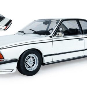 Modellino auto scala 1:18 Solido HARTGE 635 CSI (E24) 1984 WHITE diecast modellismo statico