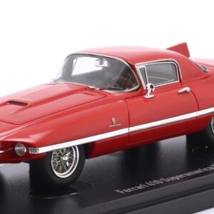Modellino auto scala 1:43 Autocult  FERRARI 410 SUPERAMERICA GHIA COUPE 1956 RED modellismo statico