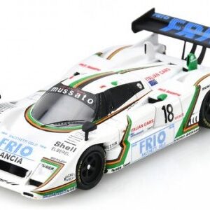 Modellino auto scala 1:43 Spark Model  LANCIA LC2 N°18 7ème 500km Kyalami 1987  F. Konrad - J-P. Frey racing modellismo