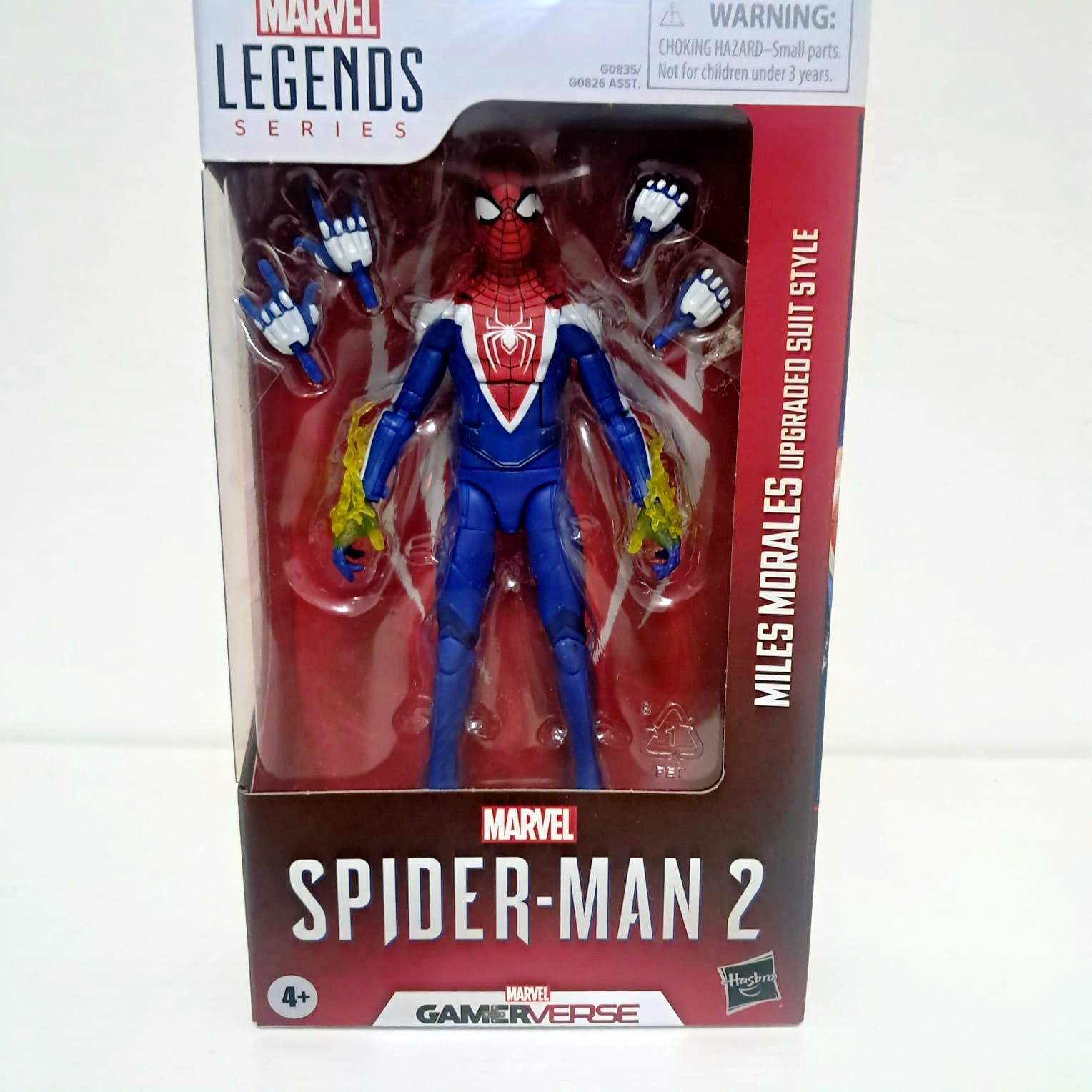 Action figure Marvel Legends Miles Morales Gamerverse Spider Man 2