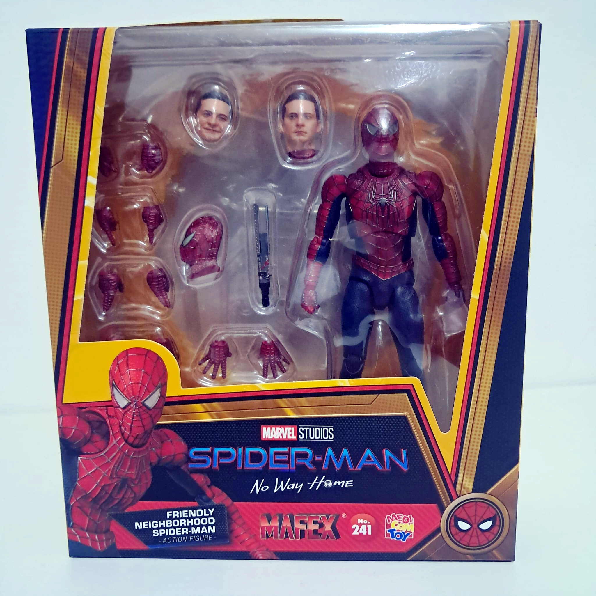 Action figure Spider Man Tobey Maguire MAFEX No.241 Medicom Toy No Way Home