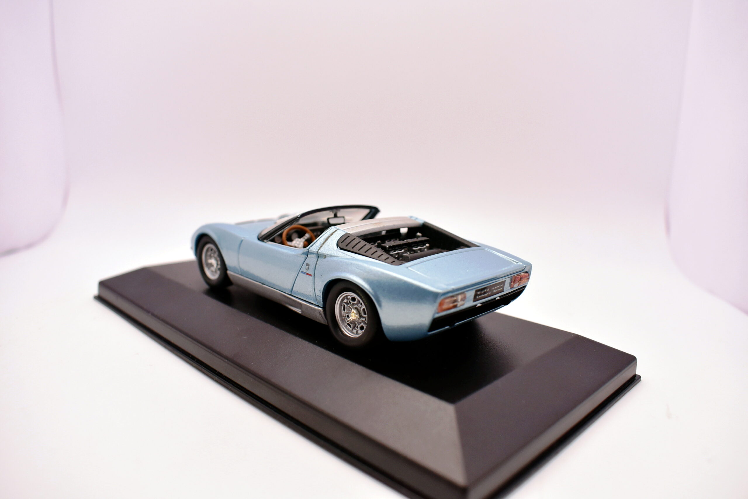 Modellino auto scala 1:43 lamborghini miura roadster ixo diecast modellismo statico - Image 3