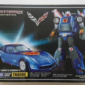 Action figure Transformers Masterpiece MP-25 Tracks Takara Tomy Corvette C3 G1
